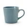 Cuisine Art EVE Stoneware Coffee Mug Set of 4 &ndash; 300 ML Blue Cups   Premium Ribbed Coffee &amp; Tea Mugs for Home, Office &amp; Caf&eacute;   Cappuccino &amp; Latte Mug Set