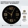 25cm Round Wall Clock &ndash; Minimalist White Frame with Large Easy-to-Read Numbers &ndash; 10-Inch Circular Timepiece for Home, Kitchen, Office &amp; Classroom
