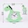 Cuisine Art Magical Horse Wall &amp; Table Clock &ndash; Silent Non-Ticking Sweep Movement &ndash; 3D Cloud &amp; Star Design for Kids Room &ndash; Standing or Hanging D&eacute;cor Nursery Clock &ndash; Green