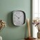 Modern 20cm Square Wall Clock &ndash; Minimalist Design with Bold Easy-to-Read Numbers &ndash; Accurate Quartz Movement &ndash; Compact Square Timepiece for Home, Office &amp; Kitchen-Grey