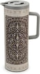 Cuisine Art Hobby Lobby 1.0L Arabic Design Vacuum Flask &ndash; Insulated Thermal Coffee &amp; Tea Carafe &ndash; 24 Hours Hot &amp; Cold Retention &ndash; Leak-Resistant Beverage Jug with Ergonomic Handle