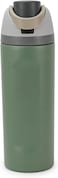 Cuisine Art Insulated Stainless Steel Water Bottle with 2-Way Straw Lid &ndash; 18/8 Pro-Grade Vacuum Flask &ndash; Leakproof Sports Bottle with Sip Straw &amp; Direct Swig Spout &ndash; 100% BPA-Free &ndash; 560ml, Green