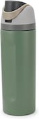 Cuisine Art Insulated Stainless Steel Water Bottle with 2-Way Straw Lid &ndash; 18/8 Pro-Grade Vacuum Flask &ndash; Leakproof Sports Bottle with Sip Straw &amp; Direct Swig Spout &ndash; 100% BPA-Free &ndash; 560ml, Green