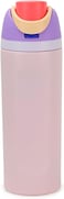 Cuisine Art Insulated Stainless Steel Water Bottle with 2-Way Straw Lid &ndash; 18/8 Pro-Grade Vacuum Flask &ndash; Leakproof Sports Bottle with Sip Straw &amp; Direct Swig Spout &ndash; 100% BPA-Free &ndash; 560ml, Pink