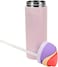 Cuisine Art Insulated Stainless Steel Water Bottle with 2-Way Straw Lid &ndash; 18/8 Pro-Grade Vacuum Flask &ndash; Leakproof Sports Bottle with Sip Straw &amp; Direct Swig Spout &ndash; 100% BPA-Free &ndash; 560ml, Pink
