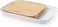 Obje Plastik Woods Sliding Cutting Board with Holder, 40.5x25cm Natural Beechwood Chopping Board, BPA-Free Plastic Tray for Food &amp; Waste Collection, Kitchen Prep Station &ndash; Made in Turkey - White