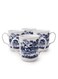 Claytan Earthenware Classic Blue Windmill Pattern Mug, 340ml, White (Set of 4)   Premium Coffee &amp; Tea Mugs   Vintage Blue Drinkware for Home, Office, Caf&eacute; &amp; Gifting