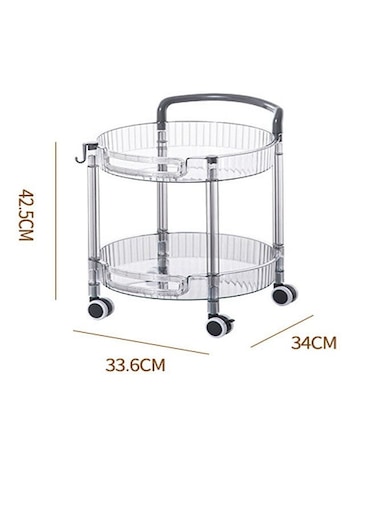 Versatile 2 Layered Floor-standing Fruit and Vegetable Storage Rack
