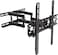 Homey Tech IBX-700P Universal TV Wall Mount &acirc;&euro;&ldquo; 120&Acirc;&deg; Swivel, &Acirc;&plusmn;15&Acirc;&deg; Tilt, Low Profile, Fits 32-80 Inch TVs (Max 65kg, VESA 600x400)