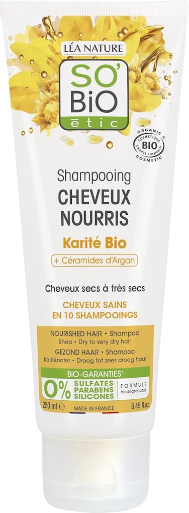 شامبو زبدة الشيا المغذي من سوبيو ايتيك، 250 مل