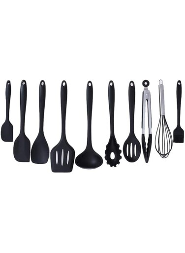 10Pcs/set Baking Cookware Set Silicone Cooking Gadgets Spatula Spoon Non-stick Kitchen Utensils Cooking Tools