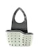 Dubai Gallery Sink Shelf Soap Sponge Drain Rack Grey 22Cm