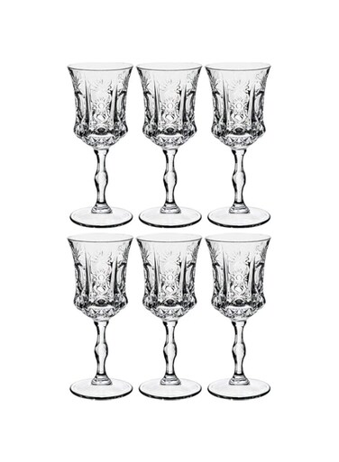 RCR Impero Pack of 6, Transparent, 348240