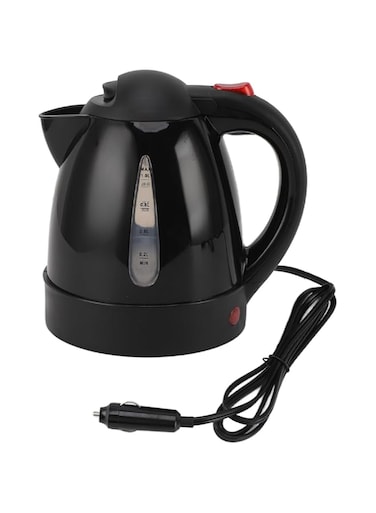 BROLEO Car Electric Kettle, 24V 1000ml Portable Car Kettle Water Boiler with Auto Shut Off &amp; Cigarette Lighter, Stainless Steel Road Trip Car Truck Water Heater for Hot Water, Tea, Coffee