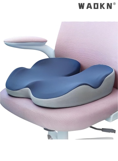 Seat Cushion,Memory Foam Chair Cushions,Pressure Relief Seat Cushion for Long Sitting Office Workers,Car Drivers,Chair Car Seat Cushion for Tailbone,Sciatica,Lower Back Pain Relief.
