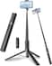TONEOF 170cm Phone Tripod Selfie Stick, All-in-1 Phone Tripod Stand with Remote,Portable,Lightweight Tripod for for Selfies/Live/Video Recording/Travel-Black