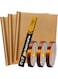 YTFGGY 3 Pack Teflon Sheets for Heat Press 15x15" and 3 Rolls Heat Transfer Tape 10mm - Non Stick Transfer Sheet Heat Press Tape Set for Sublimation PTFE Teflon Sheet Heat Resistant