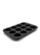 Granite Deep Muffin Tray   Non-Stick 12-Cup Muffin Pans Tin - Carbon Steel Baking Tray for Cupcakes PR48754
