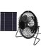 Jiawu 2.5W 5V Solar Panel Fan USB Solar Mini Exhaust Fan Outdoor, Car Cooling Fan, Portable Fan for Cooling, Ventilation, RV, Camping, Greenhouse, Pet House, Home, Office, Mini Ventilator Fan