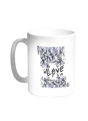Love Printed Coffee Mug White