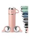 Insulated Flask 500ml/17.6oz Stainless Steel Thermo Bottle with 3 Cups for Coffee Water Hot and Cold Drink Flasks.
