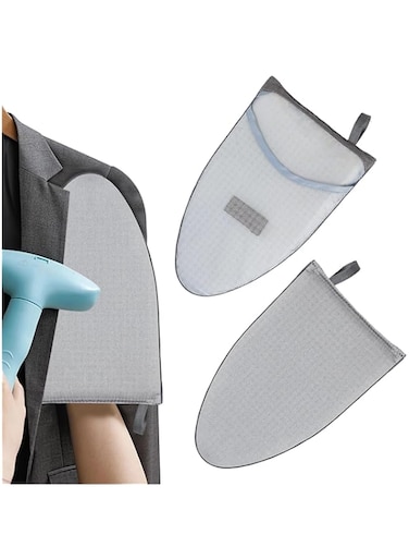 Home Garment Steamer Ironing Glove, Waterproof Anti Steam Mitt with Finger Loop, Complete Care Protective Garment Steaming Mitt, Garment Steamer Accessories for Clothes (Pointy)
