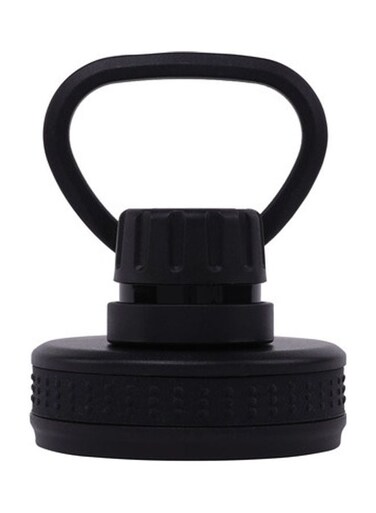 Water Bottle Twist Top Lid Black 7.5x7.5x4.5cm