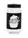 My Kitchen My Rules Printed Jar Black 8.5cm