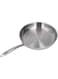 TUORE Frying Pan, Stainless Steel Widely Used Stainless Steel Frying Pan Without Liner Heater Even for Omelettes (28cm)
