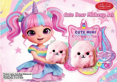Cute Bear Makeupset