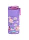 Doodle Kiddo&reg; Stainless Steel Fairy Water Bottle for Kids - 450ml Double Wall Vacuum Insulated, BPA Free, Leakproof, Push Button Open, Drop Resistant Flask for Kids