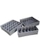 3 Pieces a Set,Foldable Box Bamboo Charcoal Fibre Storage Box for Bra,underwear,necktie,socks Divider Drawer Lidded Closet Organizer Ropa Interior Organizador