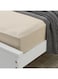 Box Essential Solid Cotton King Fitted Sheet 180 x 210 x 36 cm