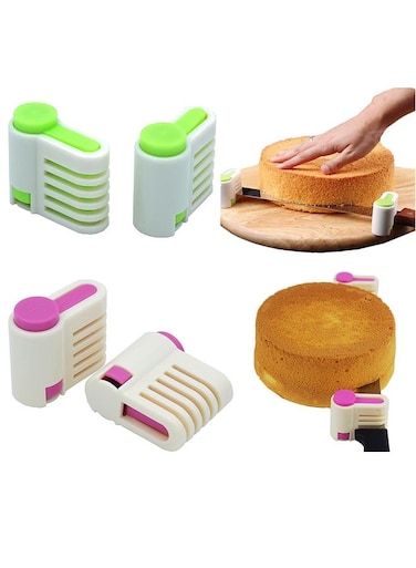 DIY Cake Slicer, Stratification Auxiliary, Bread Slice, Toast Cut, 5 Layers Leveler Slicer, Bread Cake Segmentation, Toast Slice Layered Auxiliary Divider, Kitchen Fixator Tool