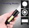 Rechargeable Flashlight Green Plastic Box