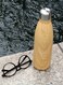 Larsen GEYER - Hans Larsen Stainless Steel Water Bottle with Wood Print - Yellow