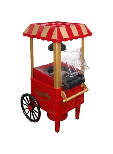 Dubai Gallery Popcorn Maker 1200W 1200 W Bm-123 Red/Black