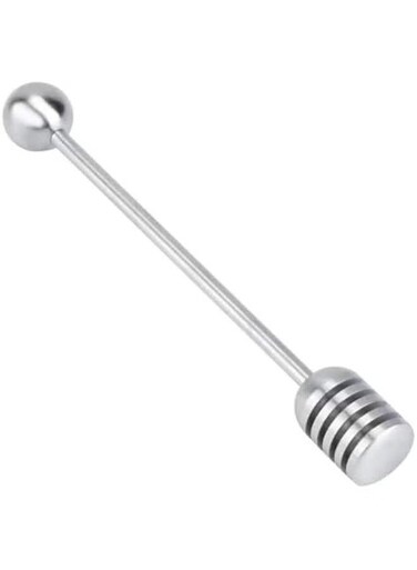 Dipper Sticks, Solid Stainless Steel Hy and Syrup Dipper Stick Long Handle Hy Spoon Stirrer Mixing Tool for Hy Pot Jar Containers hy jar