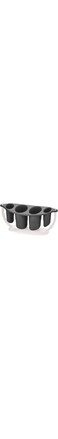 Royalford Cutlery Rack, Premium Pp Plastic Body, Spoon Holder, Rf10788   Utensil Holder, Forks, Spoons, Knives   Perfect For Desk Supplies, Pencil, Pens, Staples   4 Compartments