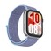 Replacement Strap For Huawei Watch Fit 3 Nylon Loop Hook and Loop Fastener Watch Band(Sky Blue)