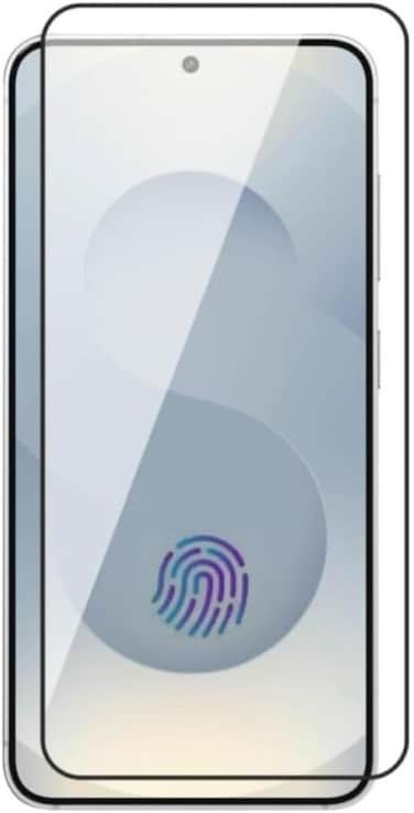 Screen Protector for Samsung Galaxy S25 Plus 3D Full Coverage, Anti-Scratch,High Transparency, Bubble-Free, Tempered Glass Support Fingerprint Unlock Screen Protector For Samsung Galaxy S25 Plus