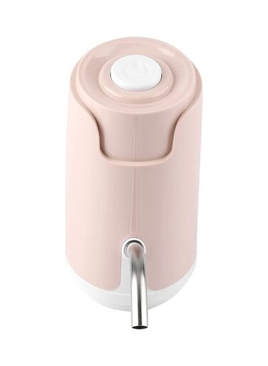 Water Bottle Pump Pink/White