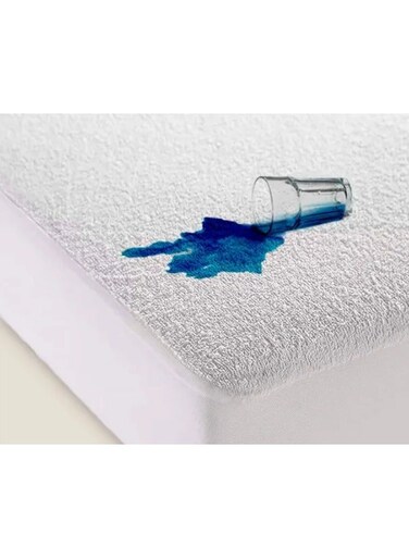 UAE - Premium Fitted Waterproof Mattress Protector - Super soft, breathable and noiseless ( Single)