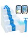25PCS Vacuum Storage Bag Pack of with Electric Pump and hand pump, Multiple Pack (5&Atilde;&mdash;80*100cm,5&Atilde;&mdash;80*60cm,5&Atilde;&mdash;50*70cm,5&Atilde;&mdash;50*60cm,5&Atilde;&mdash;40*60cm)&iuml;&frac14;&OElig;Space Saver for Travel Packing, Reusable Sealer Storage Bag for Clothes,Duvets, Pillows, Blankets, Curtains