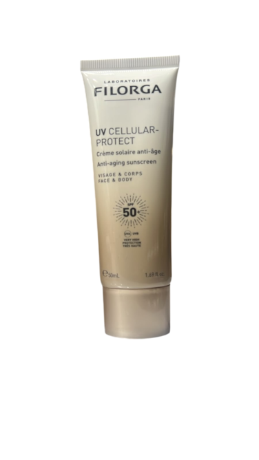 FILORGA UV CELLULAR-PROTECT FACE &amp; BODY ANTI-AGING SUNSCREEN SPF50+ 50ML