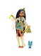 Monster High Doll, Cleo De Nile with Pet Dog, Blue Streaked Hair