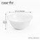 Cuisine Art Opal Glass Soup Bowl 12.5 cm, White (Set of 6)   Lightweight Durable Serving Bowl for Soup Cereal Salad Noodles Stackable Tableware Bowl for Home Kitchen Dining Restaurant Use