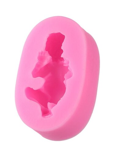 Baby Shaped Mould Pink 12x3x8.5cm