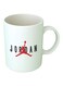 Print Jordan Logo Printed Ceramic Mug White/Black/Red 350ml