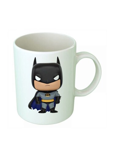 Print Funkoo Batman Printed Coffee Mug White/Grey/Black
